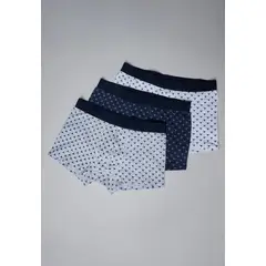 FEROUCH - Tripack Boxer Alabama Azul