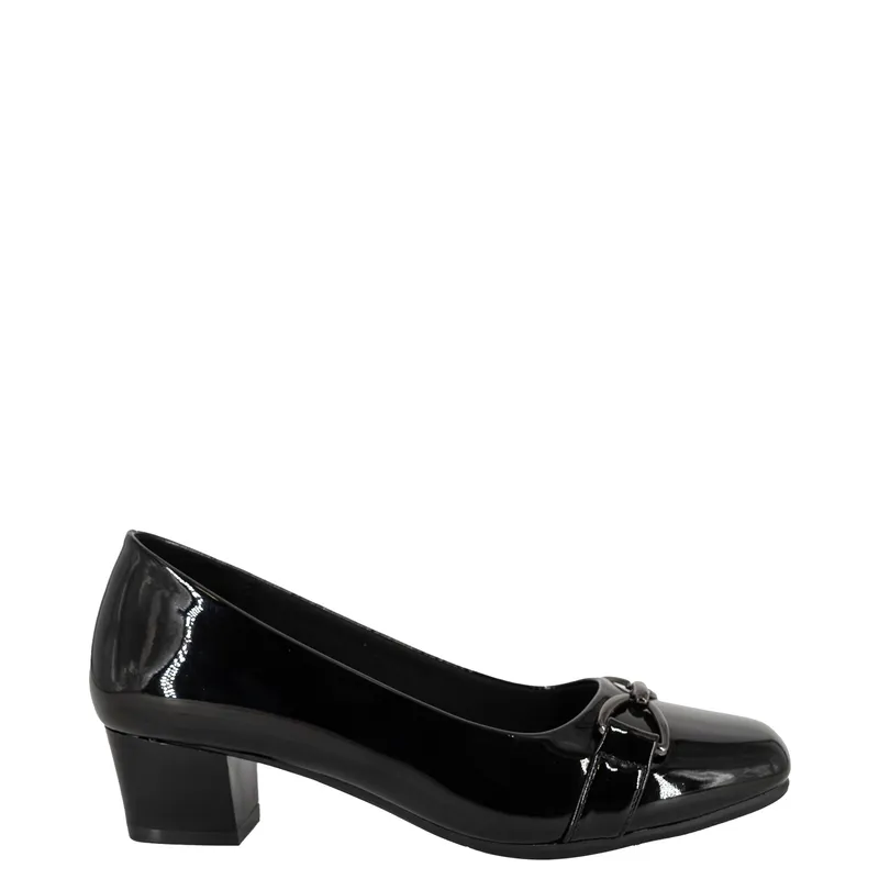 ALQUIMIA - Zapato Mujer Negro Charol Darina Alquimia