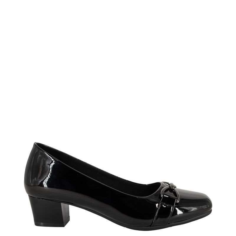 ALQUIMIA - Zapato Mujer Negro Charol Darina Alquimia