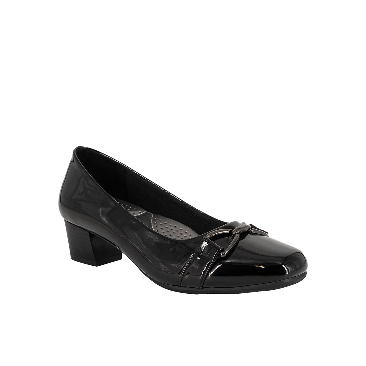 ALQUIMIA - Zapato Mujer Negro Charol Darina Alquimia