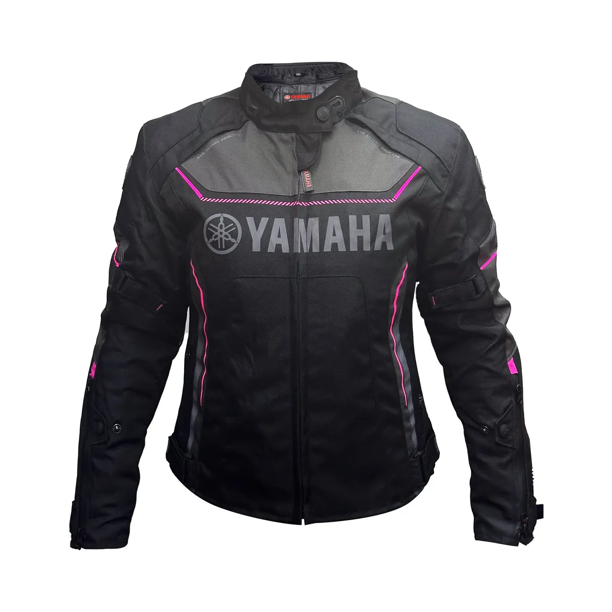 YAMAHA - Chaqueta Manitoba Mujer Winter Negro Gris Rosado