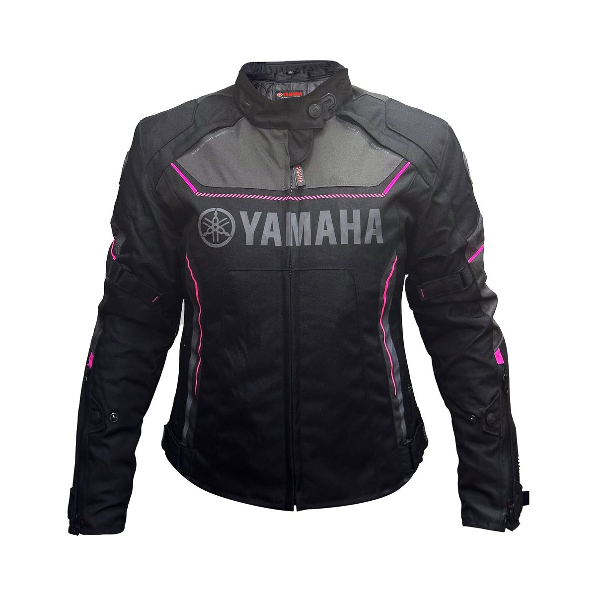 YAMAHA - Chaqueta Manitoba Mujer Winter Negro Gris Rosado