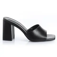 VIA UNO - Sandalia Mujer Negro 22533615