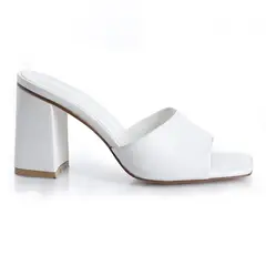 VIA UNO - Sandalia Mujer Blanco 22533615