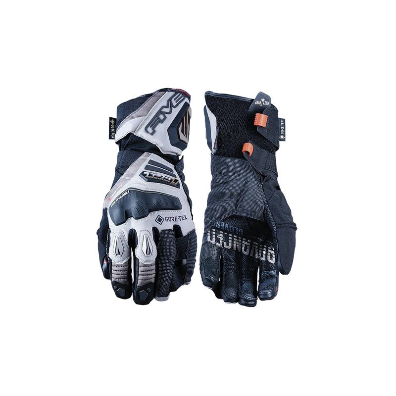 FIVE GLOVES - Guante de moto five TFX1 GTX Negro Gris