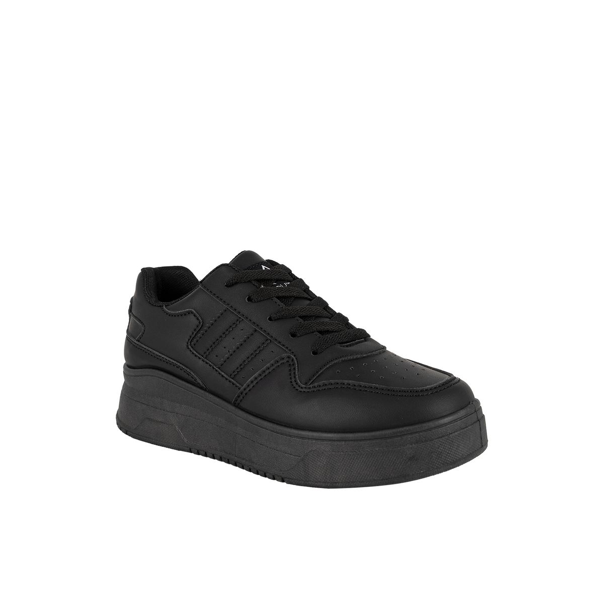 ALQUIMIA - Zapatilla Escolar Mujer Negro Cata Alquimia