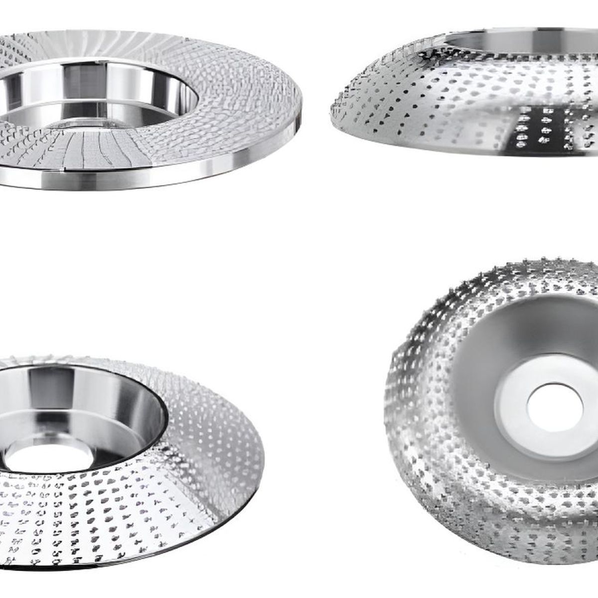 GENERICO - Disco Desgaste De Madera Estándar Chile 22 Mm Lijado Esmeril - Plateado