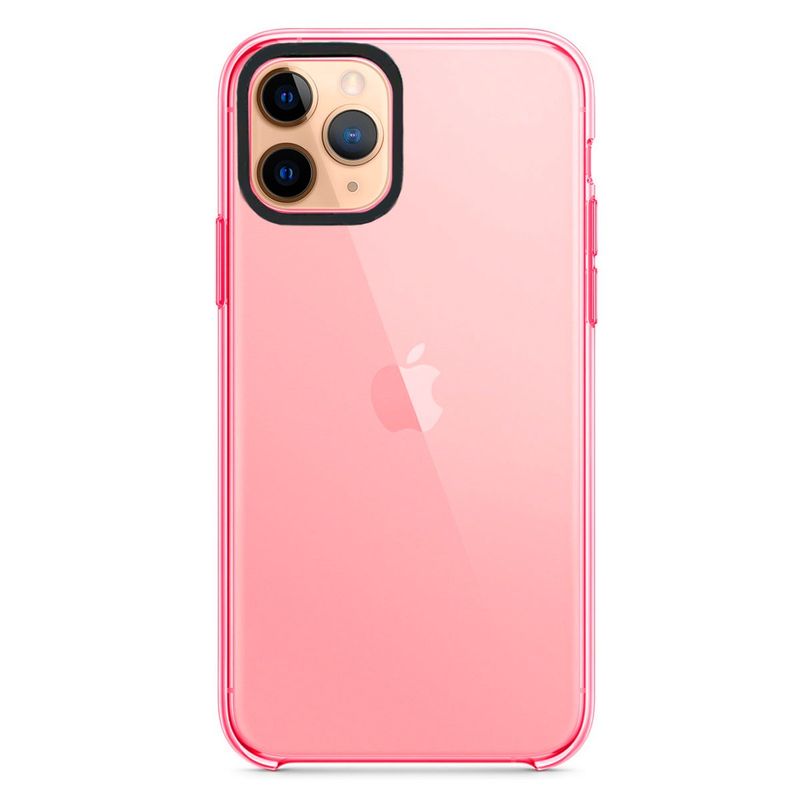 JOIGO - Carcasa Para iPhone 14 Pro Reforzado Fluor Rosa