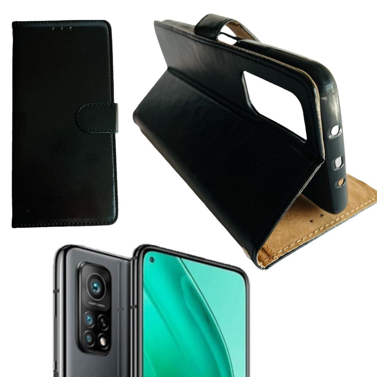 GENERICO - Carcasa Para Xiaomi Mi 10t / 10t Pro Flip Cover Agenda