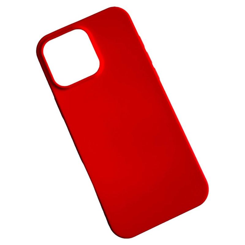 GENERICO - Carcasa Funda Para iPhone 16 Pro Max Silicona Rojo