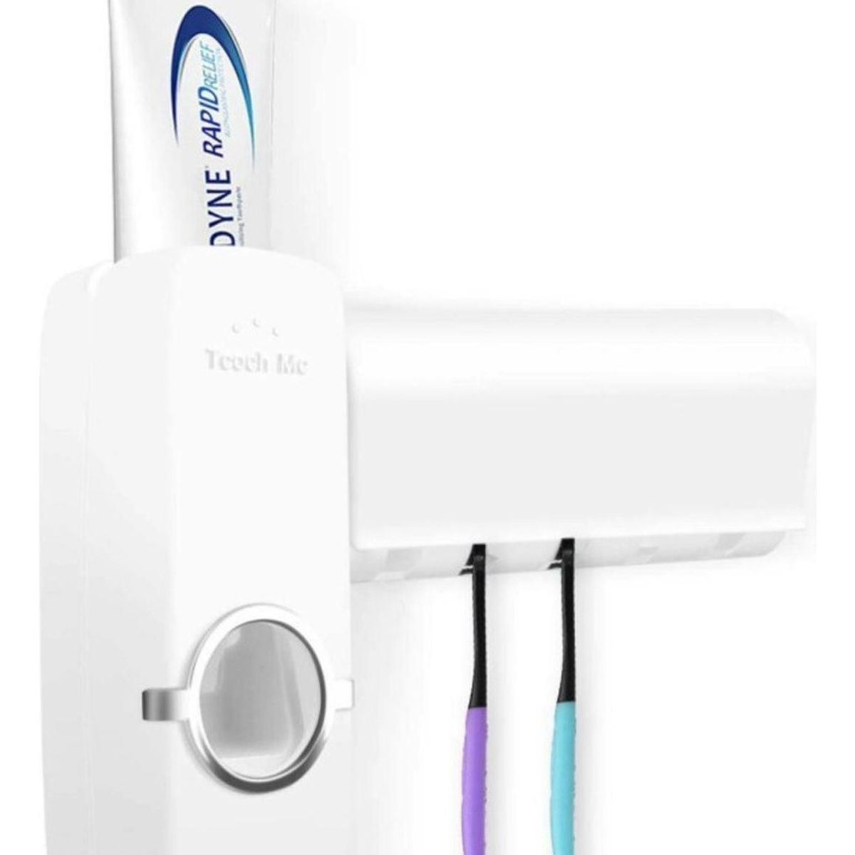 IMPORTCLICK - Dispensador Pasta Dental Con Organizador De Cepillos