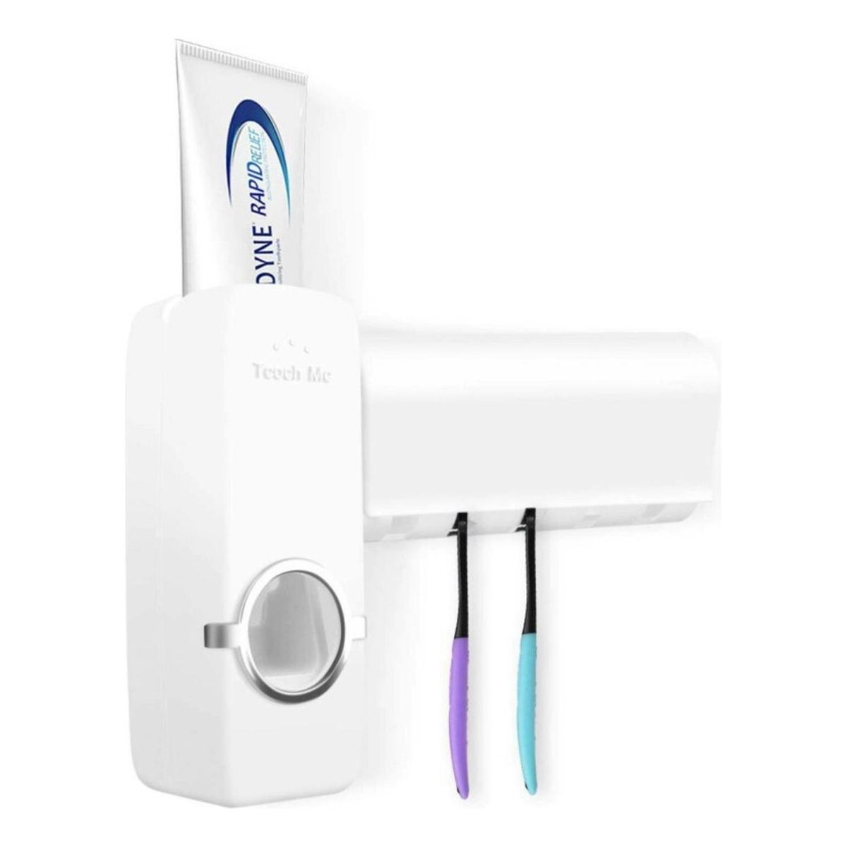 IMPORTCLICK - Dispensador Pasta Dental Con Organizador De Cepillos