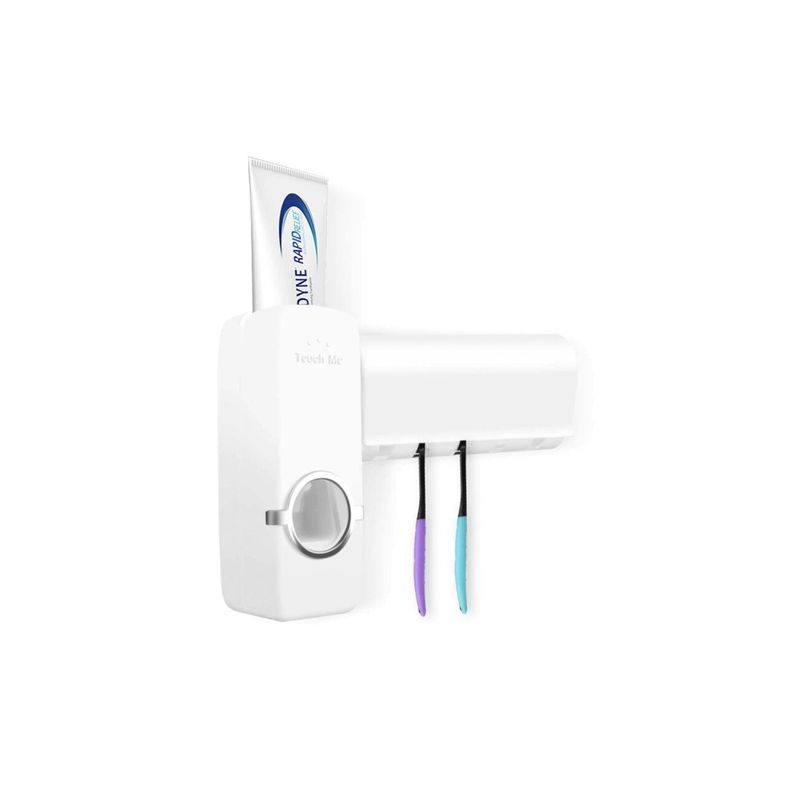 IMPORTCLICK - Dispensador Pasta Dental Con Organizador De Cepillos