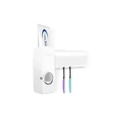 IMPORTCLICK - Dispensador Pasta Dental Con Organizador De Cepillos