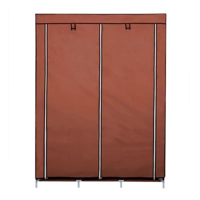 Imagen 2 del producto Closet Organizador Armable de Tela Café 3 Cuerpos