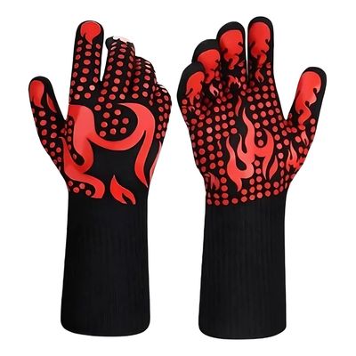 Importclick Par Guantes Cocina Alta Temperatura Asado