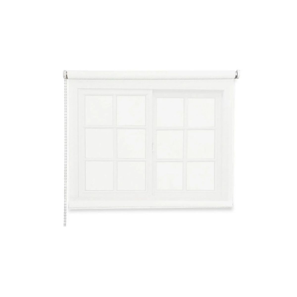 IMPORTCLICK - Cortina Roller Rustica Deluxe 100x160 CM Blanco - Blanco