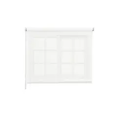 IMPORTCLICK - Cortina Roller Rustica Deluxe 100x160 CM Blanco - Blanco