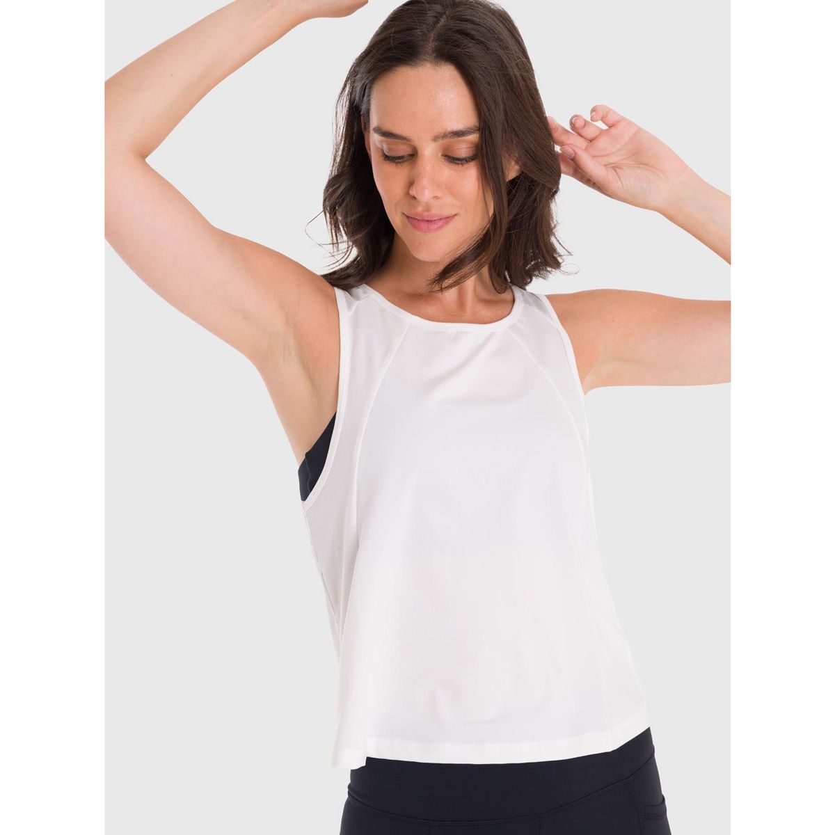 BSOUL - Polera deportiva Mujer Zia Blanca BSOUL