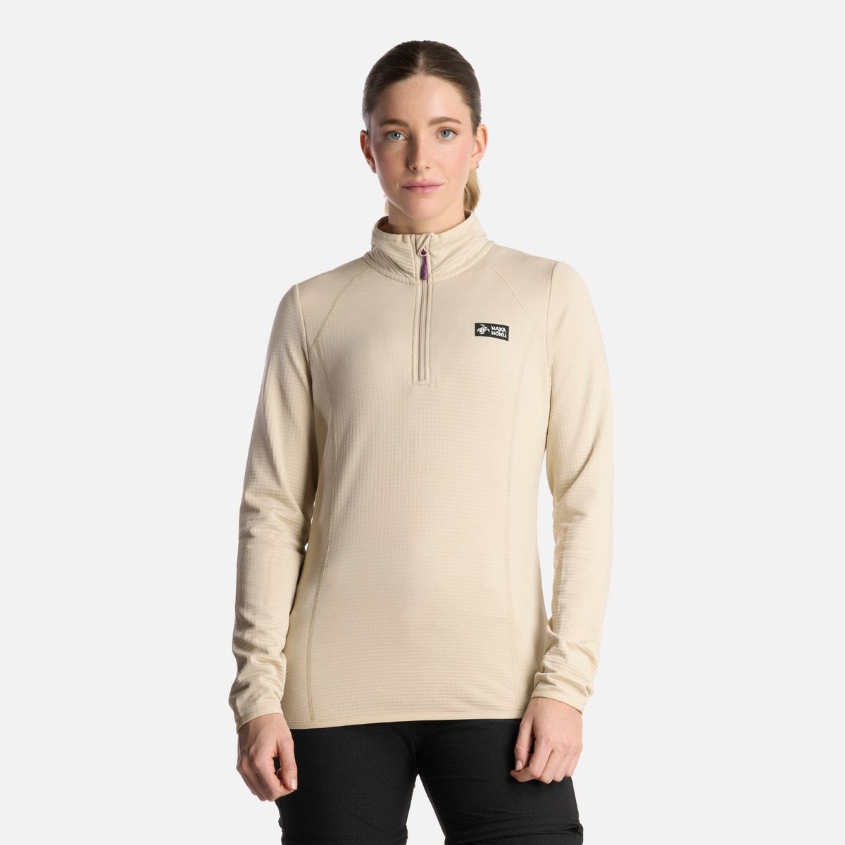 HAKA HONU - Polerón Mujer Taina Crema Haka Honu