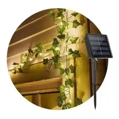 SHOP EHOME BAG - Cortina Hoja Solar 5 Metros Luces Led Guirnalda Navidad