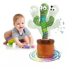 GENERICO - Cactus Bailarín Peluche Felpa Juguete Para Niños Recargable