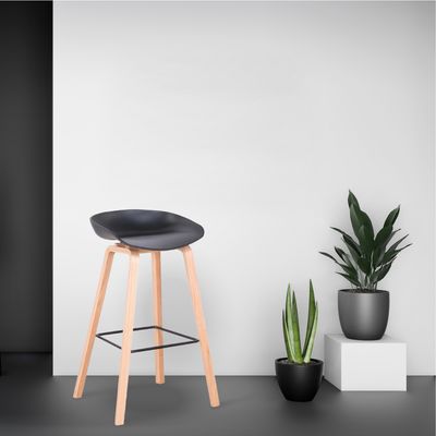 Imagen 2 del producto Silla Taburete color Negro