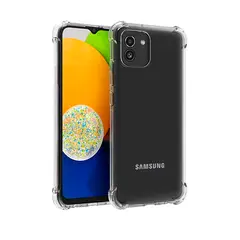 JOIGO - Carcasa Para Samsung A03 Transparente Reforzada