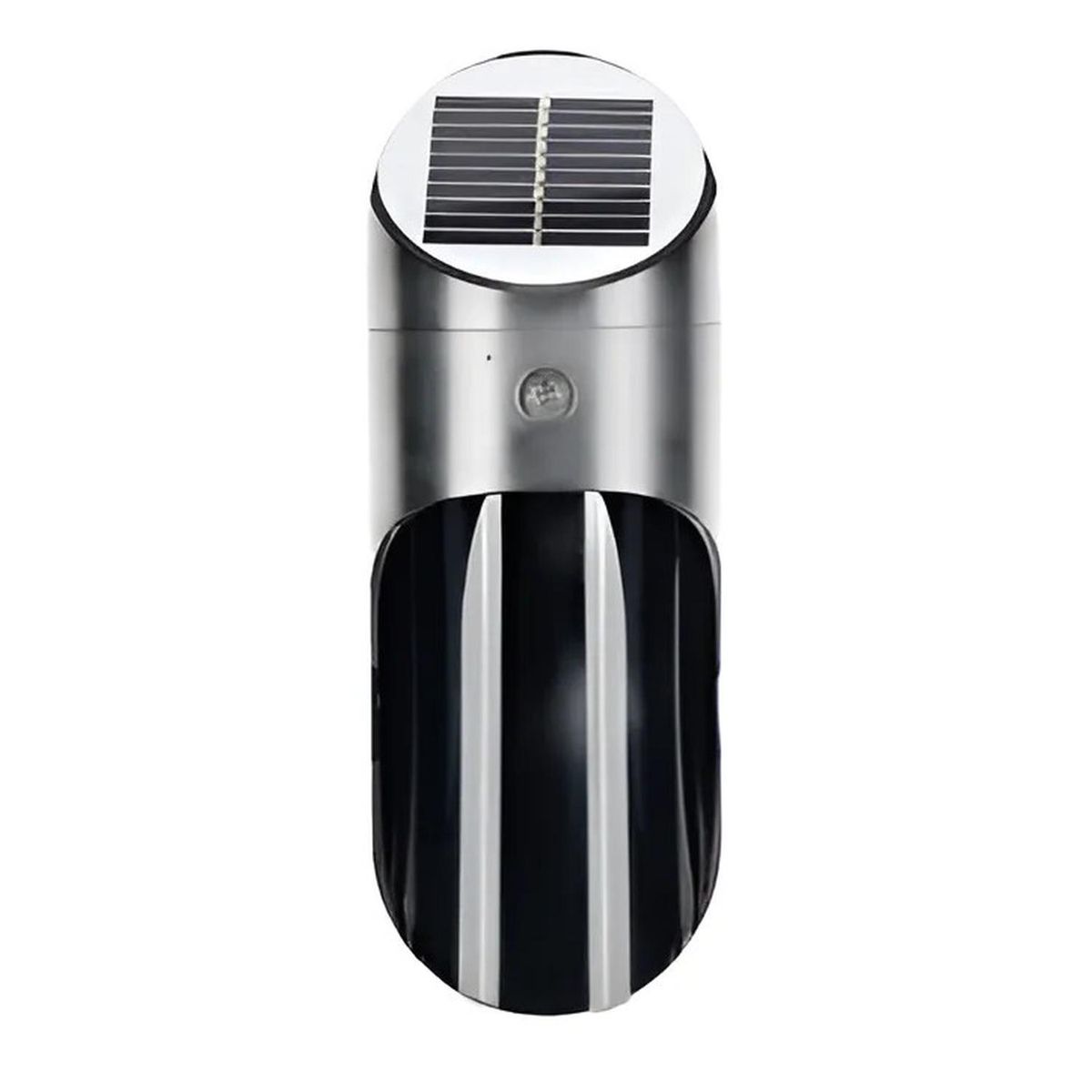 PRO OUTDOOR - Aplique Led Solar Para Exterior Negro