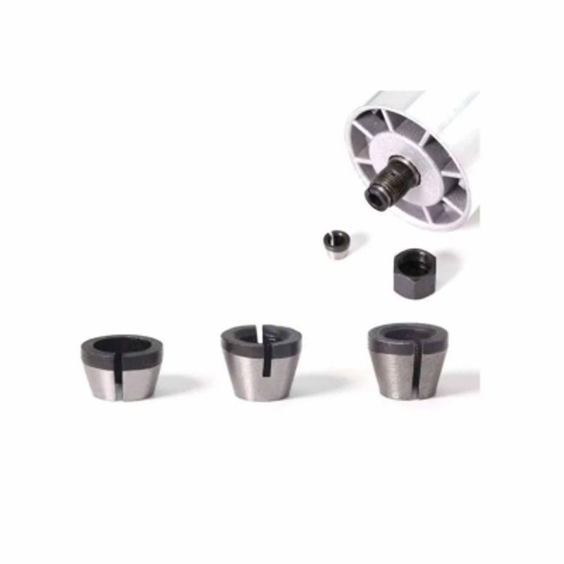GENERICO - Set 3 Adaptadores Broca Collet Tipo Cono Taladro Precisión