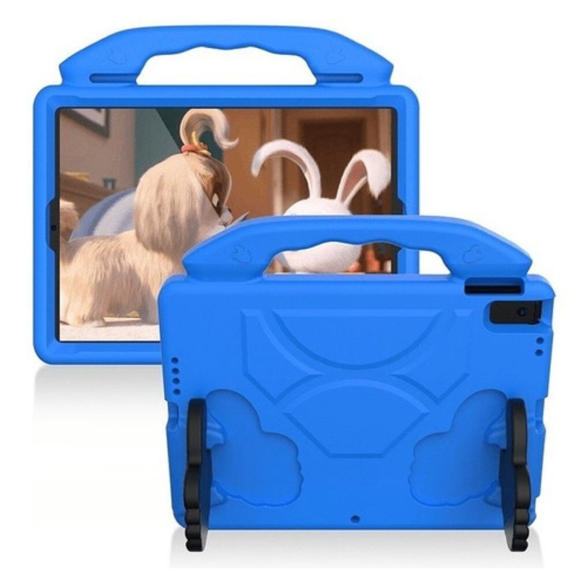 GENERICO - Carcasa Niños Anti-golpes Para Tablet Samsung A9 8.7 X110 Azul