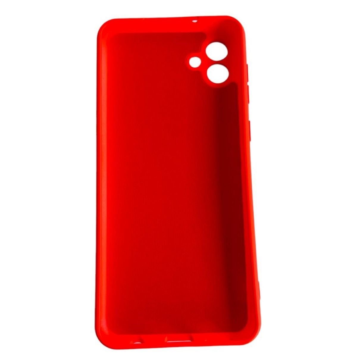 GENERICO - Carcasa Para Samsung A04 Normal Silicona Rojo