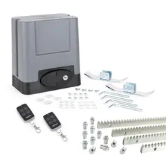 APACOM - Kit motor portón ROLLER400M, 400 kg, 4 m cremallera metal