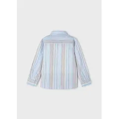 MAYORAL - Camisa manga larga rayas Better Cotton niño