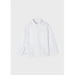 MAYORAL - Camisa manga larga rayas Better Cotton niño