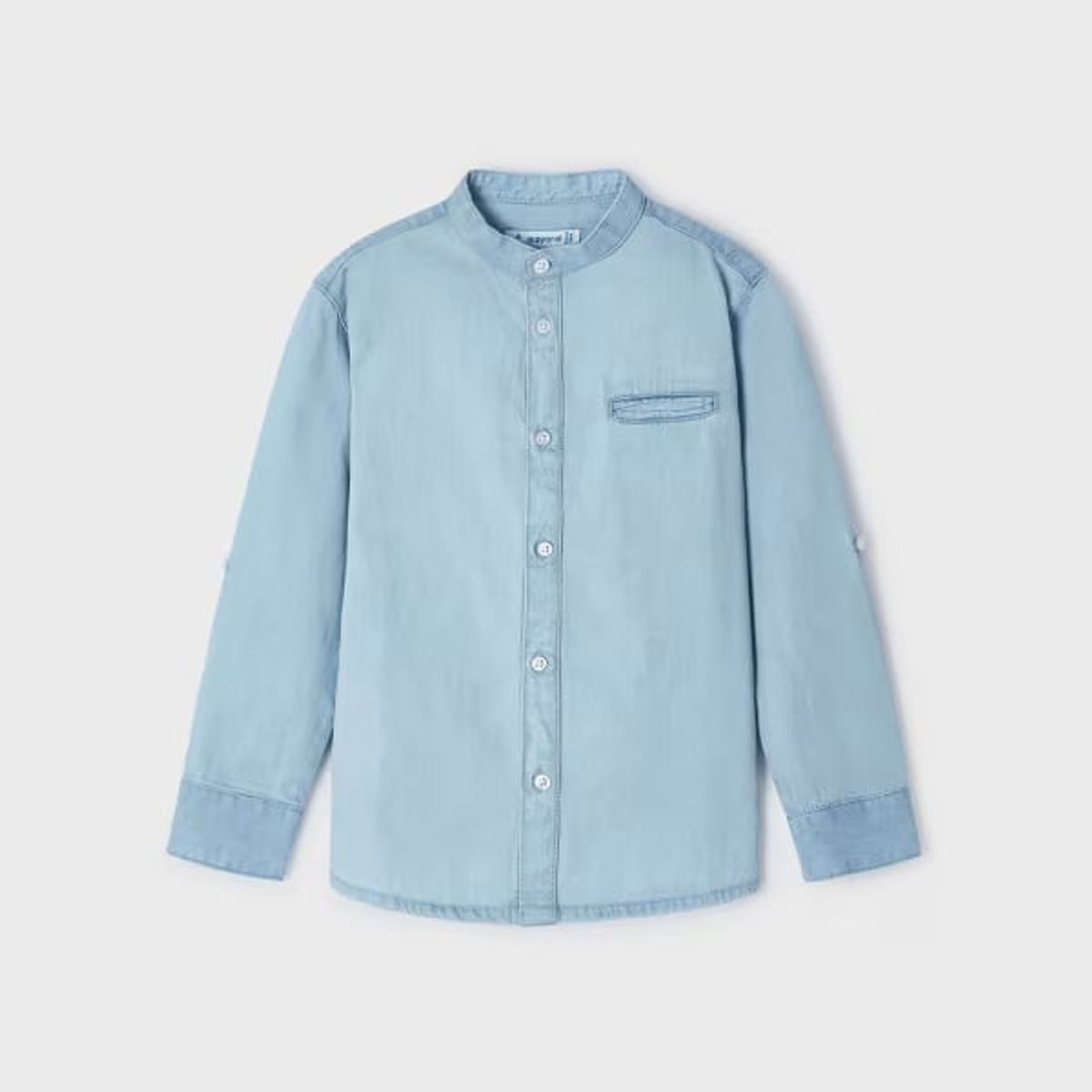 MAYORAL - Camisa manga larga vaquera Better Cotton niño