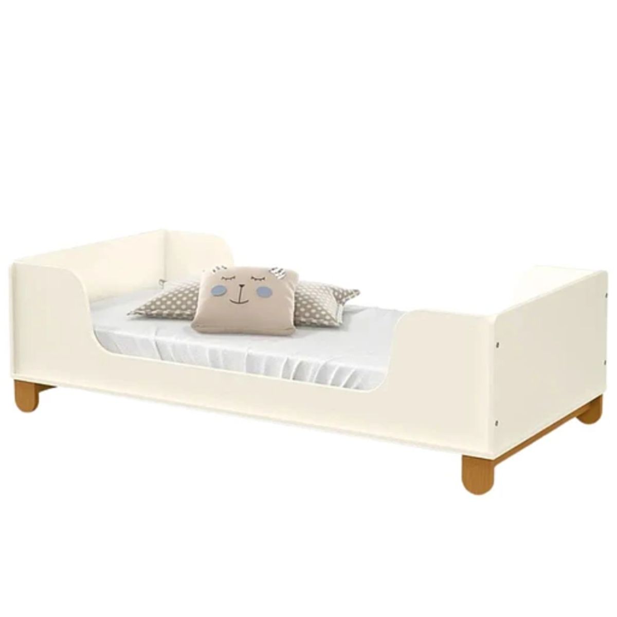 KIDSCOOL - Mini Cama Infantil Zupi Beige