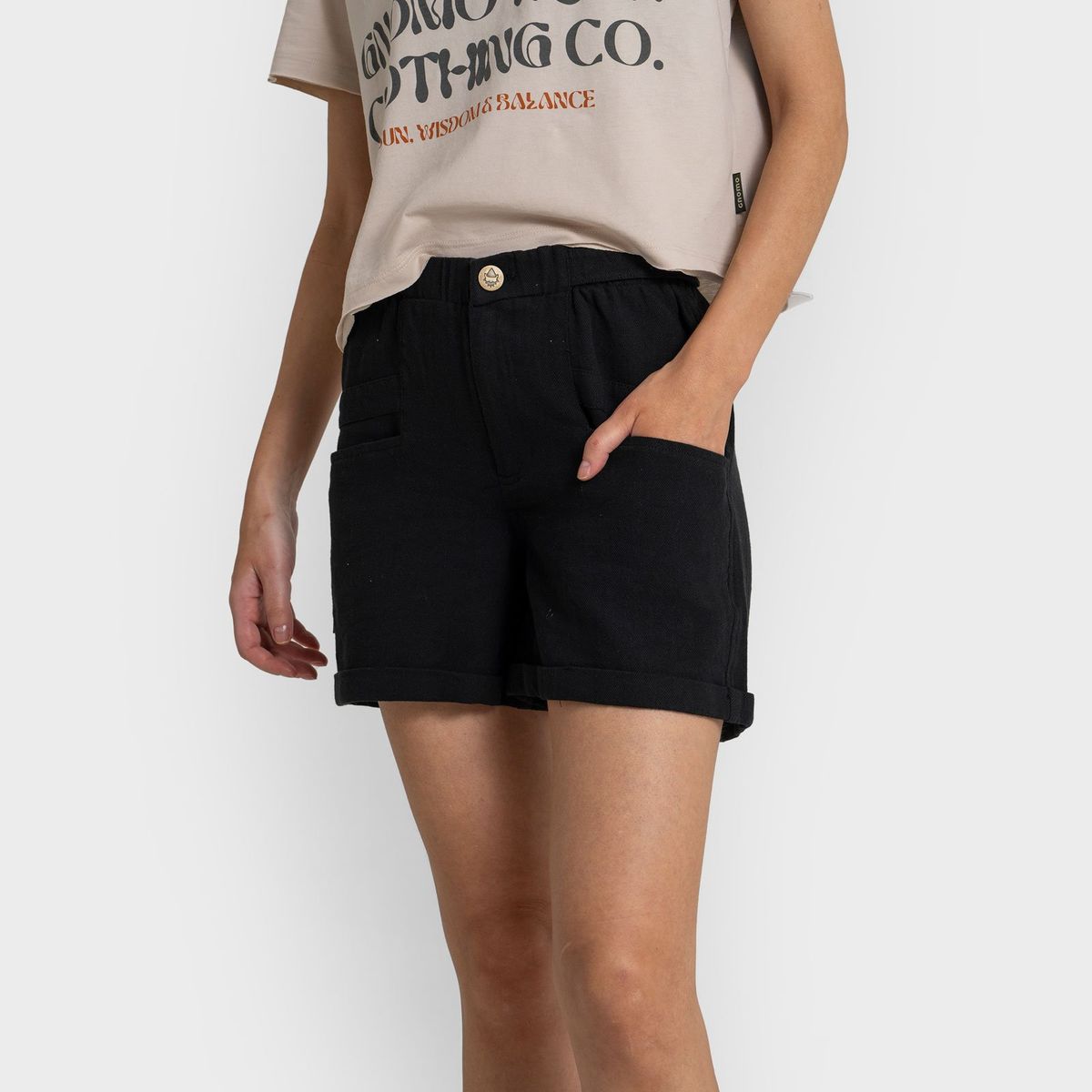 GNOMO - Short Lino Pimbop Mujer Gnomo