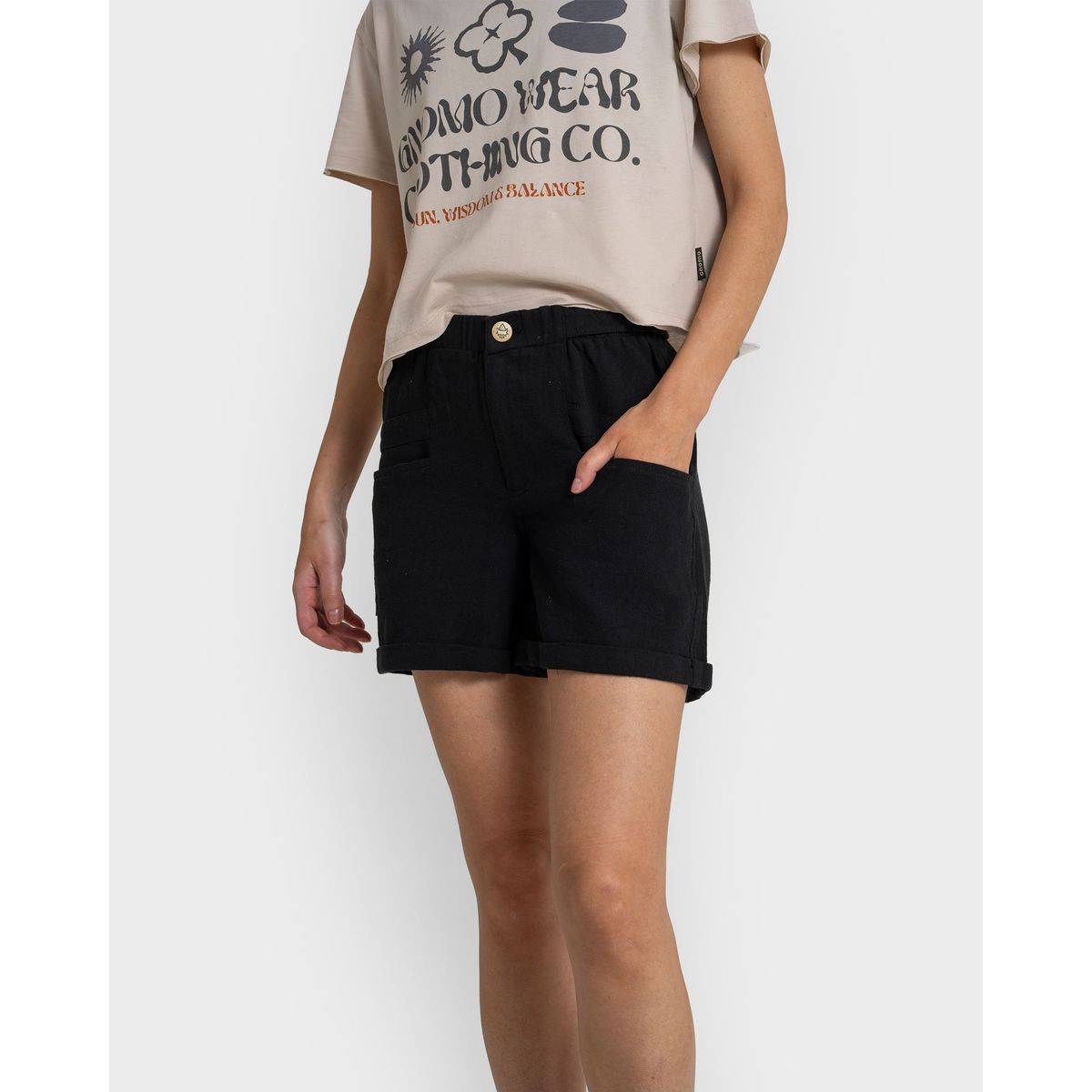 GNOMO - Short Lino Pimbop Mujer Gnomo