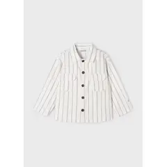 MAYORAL - Sobrecamisa rayas lino niño