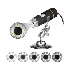GENERICO - Microscopio Digital Usb 1600x Con Cámara De 8 LED