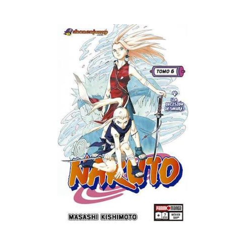 PANINI MÉXICO - NARUTO VOL06 PANINI MEXICO