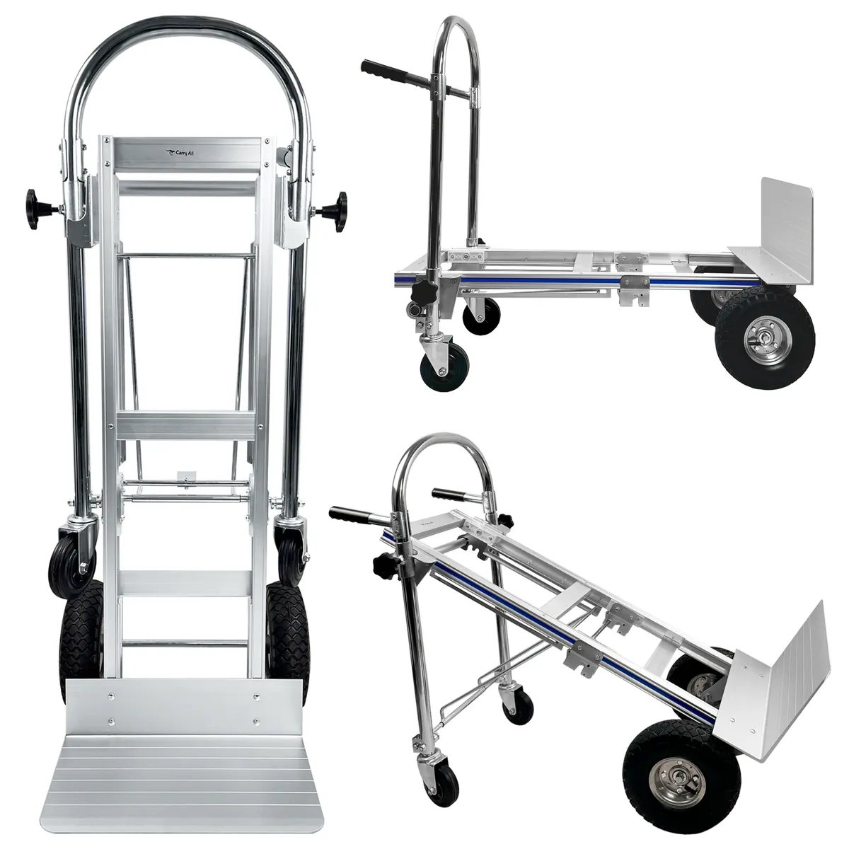 CARRY ALL - Carro De Carga 3 En 1 Carry All Titan 350 Kg Plegable Yegua