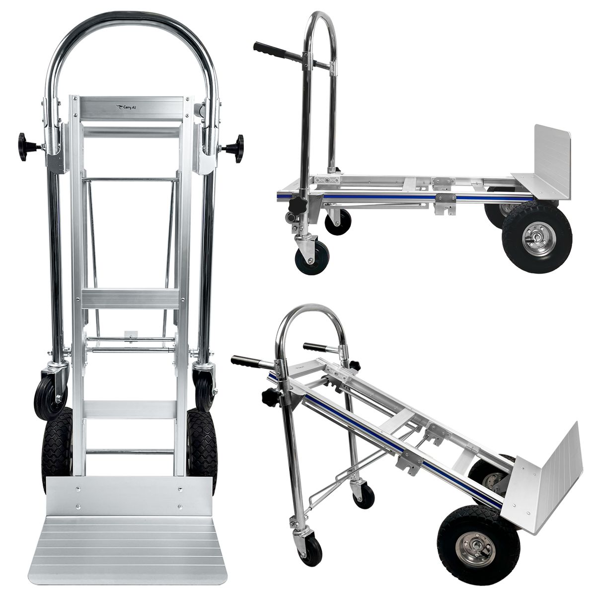 CARRY ALL - Carro De Carga 3 En 1 Carry All Titan 350 Kg Plegable Yegua