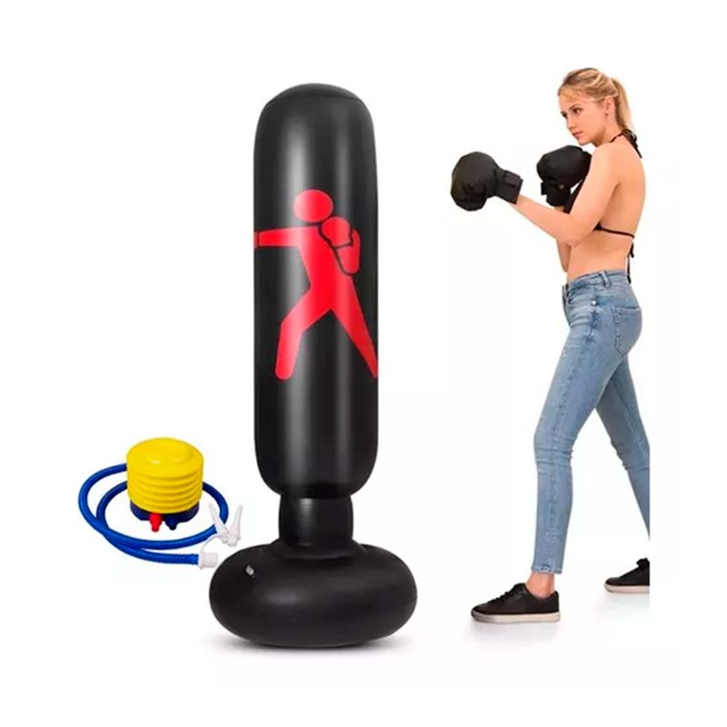 GENERICO - Saco De Boxeo Inflable + Inflador