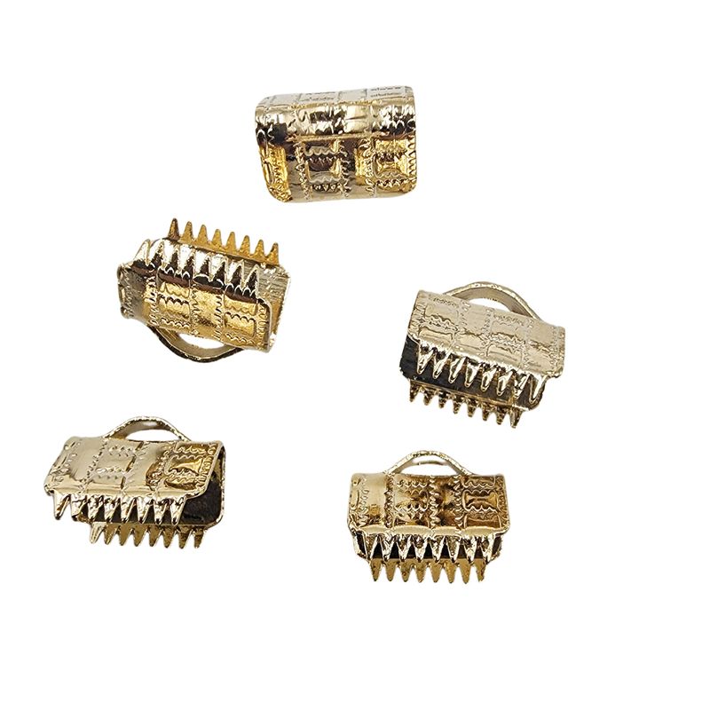 GENERICO - Terminales Y Tapanudos Para Bisutería De Baño De Oro 5gr - Dorado