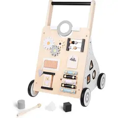 JUGUETERIA ESTELAR - Andador de Madera Sensorial Montessori