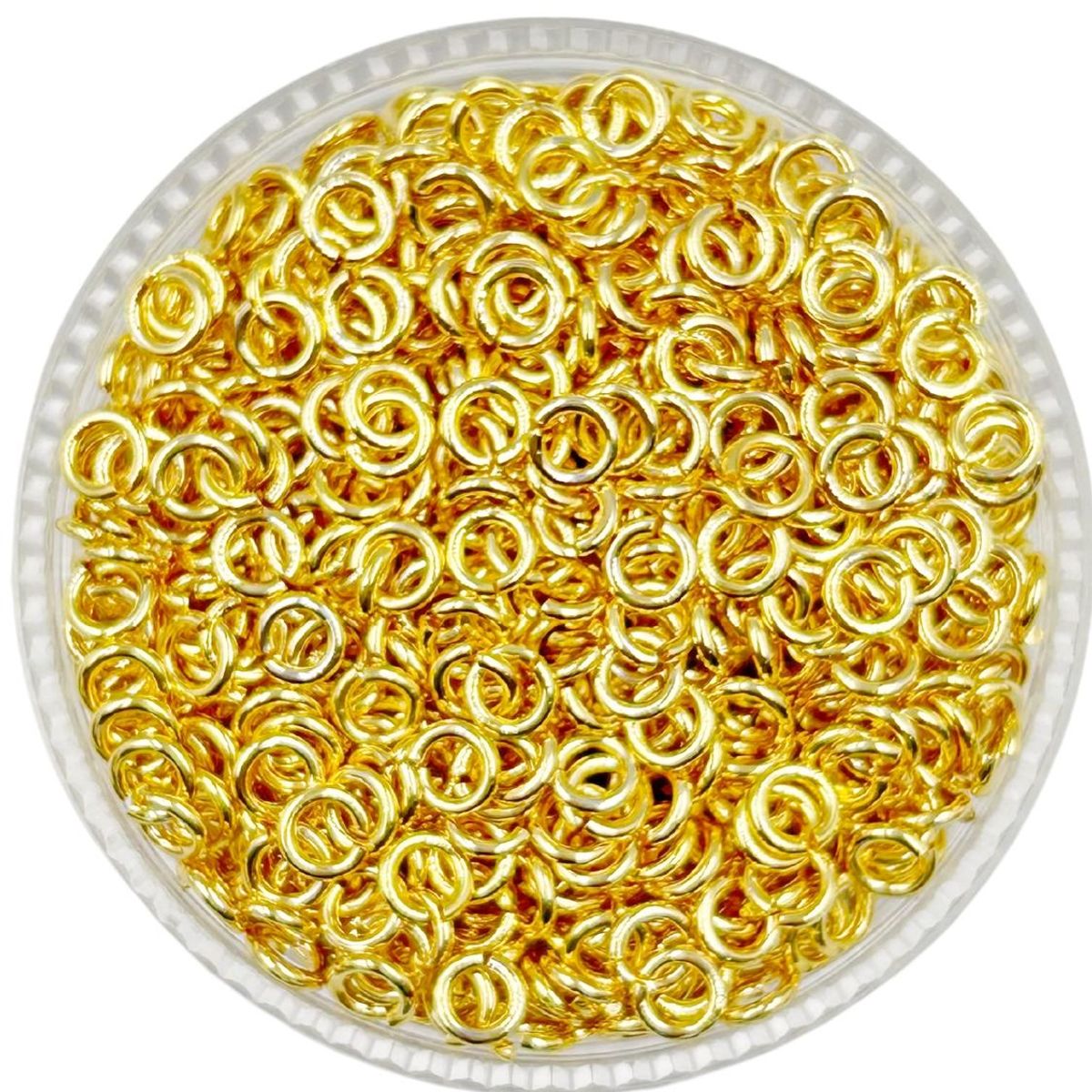GENERICO - Argollas Para Bisutería De Doble Baño De Oro 5gr - Dorado
