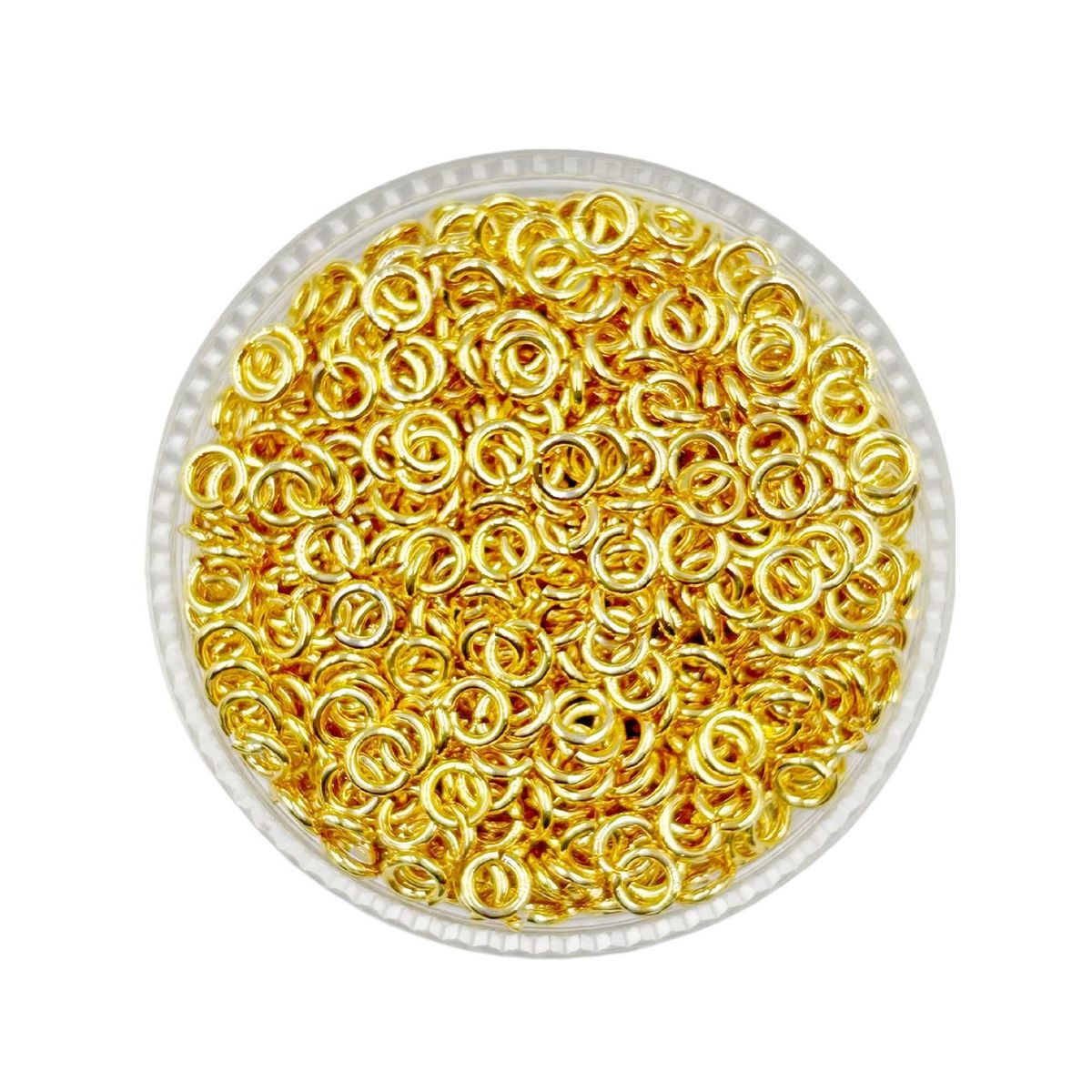 GENERICO - Argollas Para Bisutería De Doble Baño De Oro 5gr - Dorado