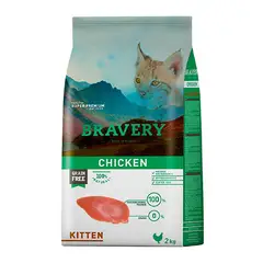 BRAVERY - Gatitos Pollo 2 kilos